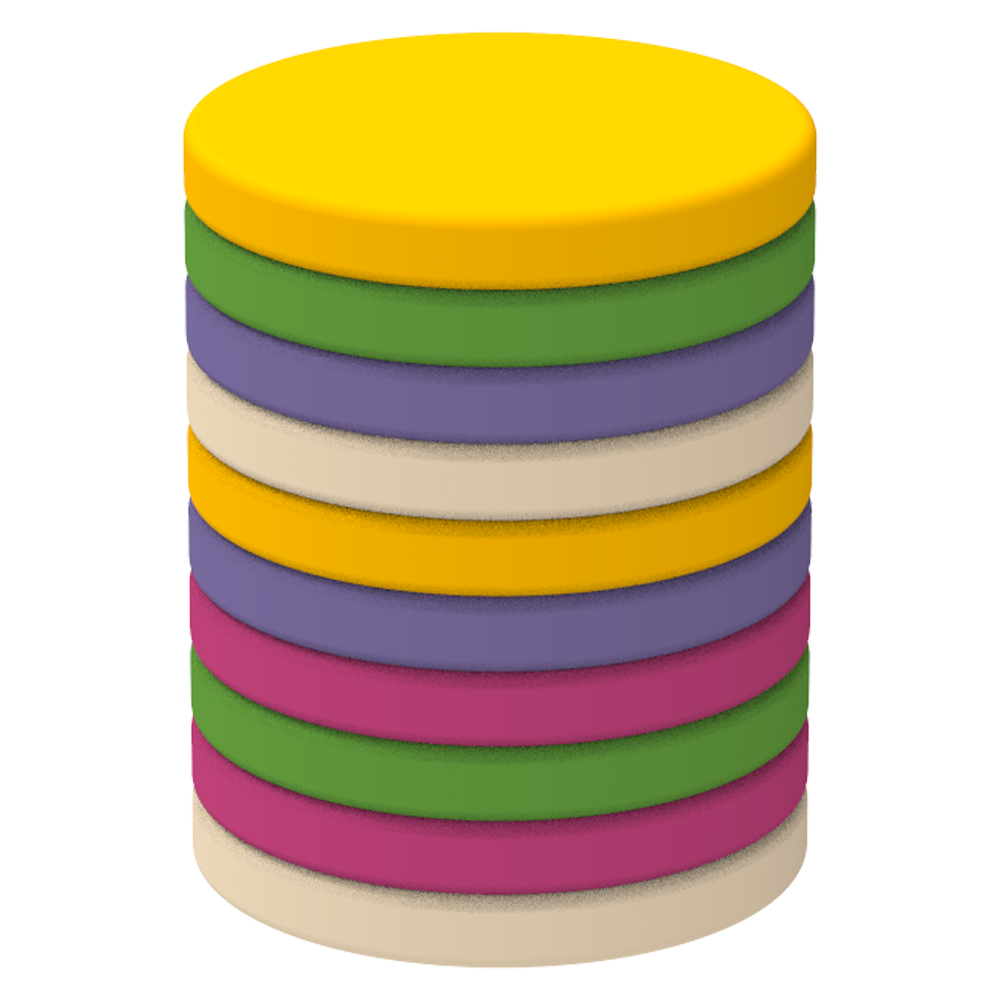 Набор сидушек Диски KIDIGO