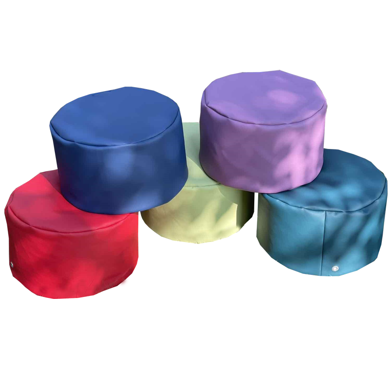 Cylinders Poufs Set (5 pcs)