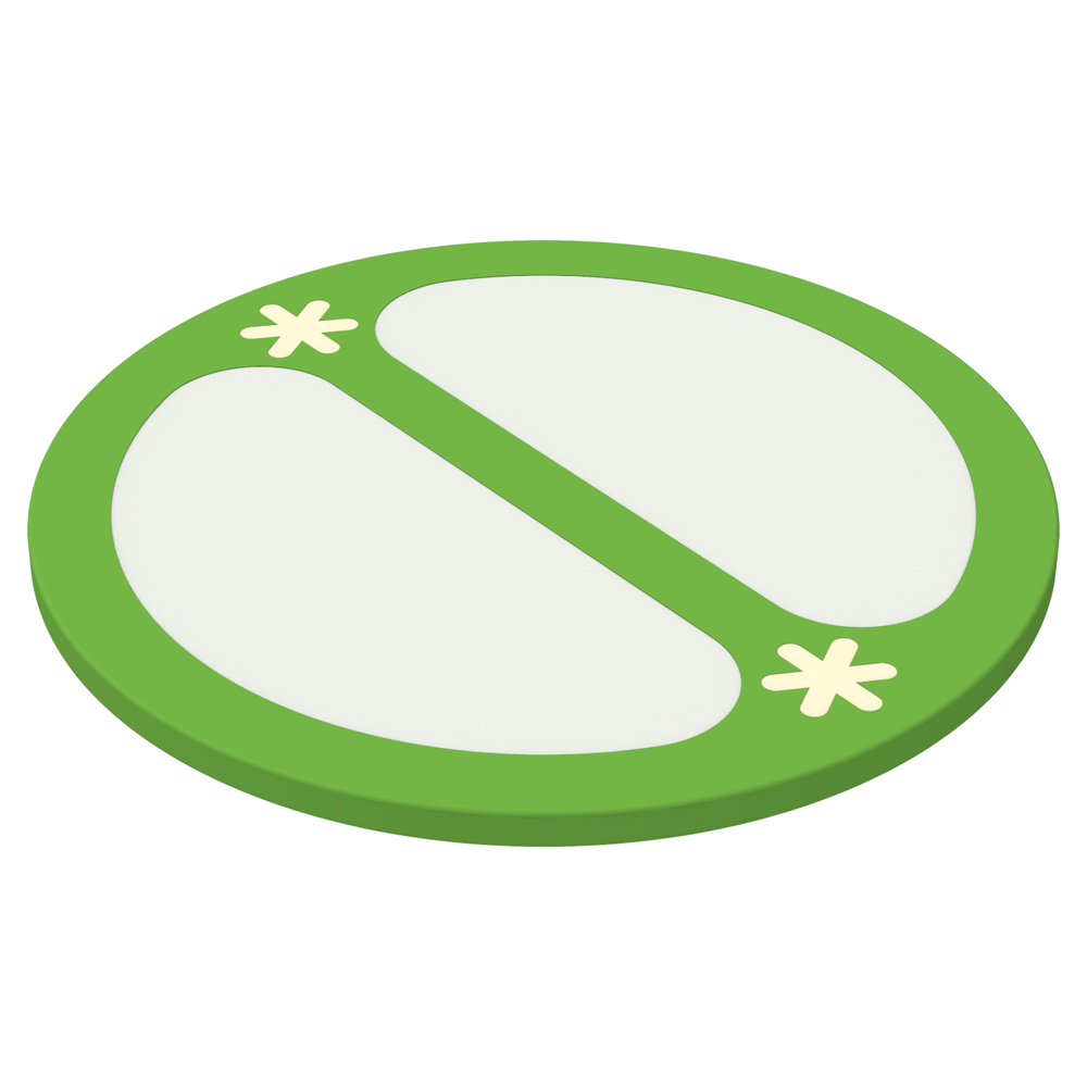 Модульный Зеркальный коврик d100х100 KIDIGO