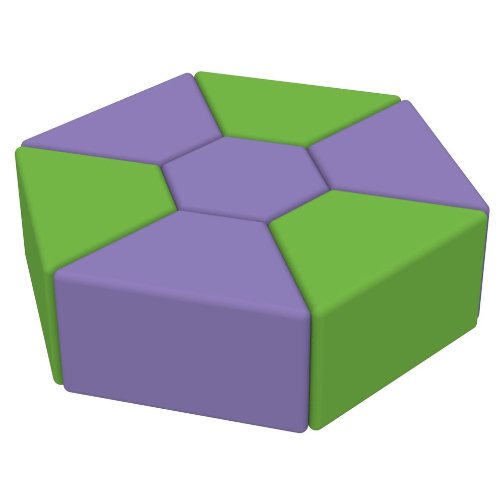 Комплект детских пуфов Семицветик KIDIGO