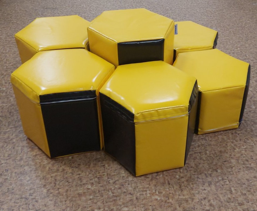 Комплект детских пуфиков KIDIGO