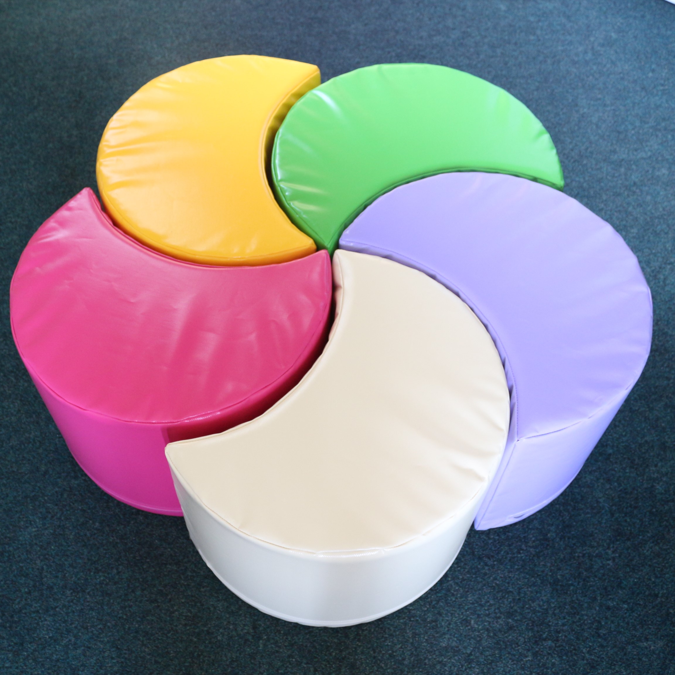 Комплект детских пуфов Радуга KIDIGO