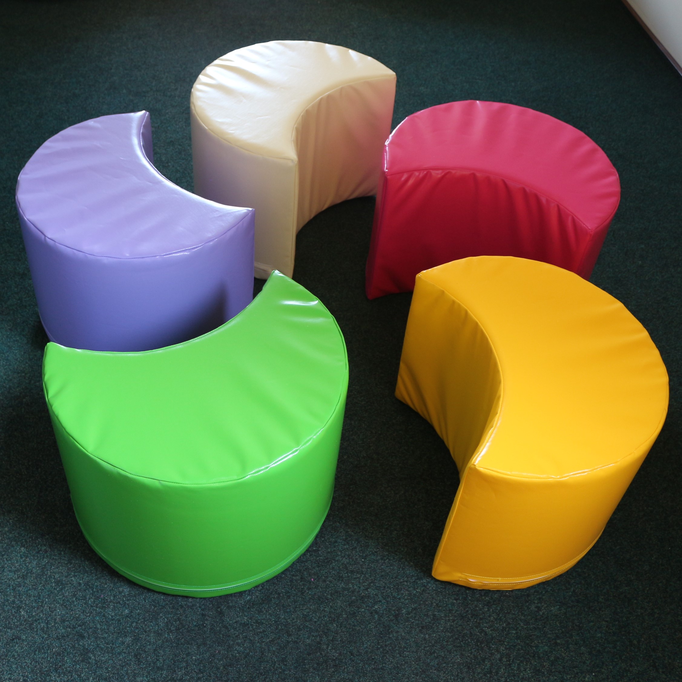 Комплект детских пуфов Радуга KIDIGO