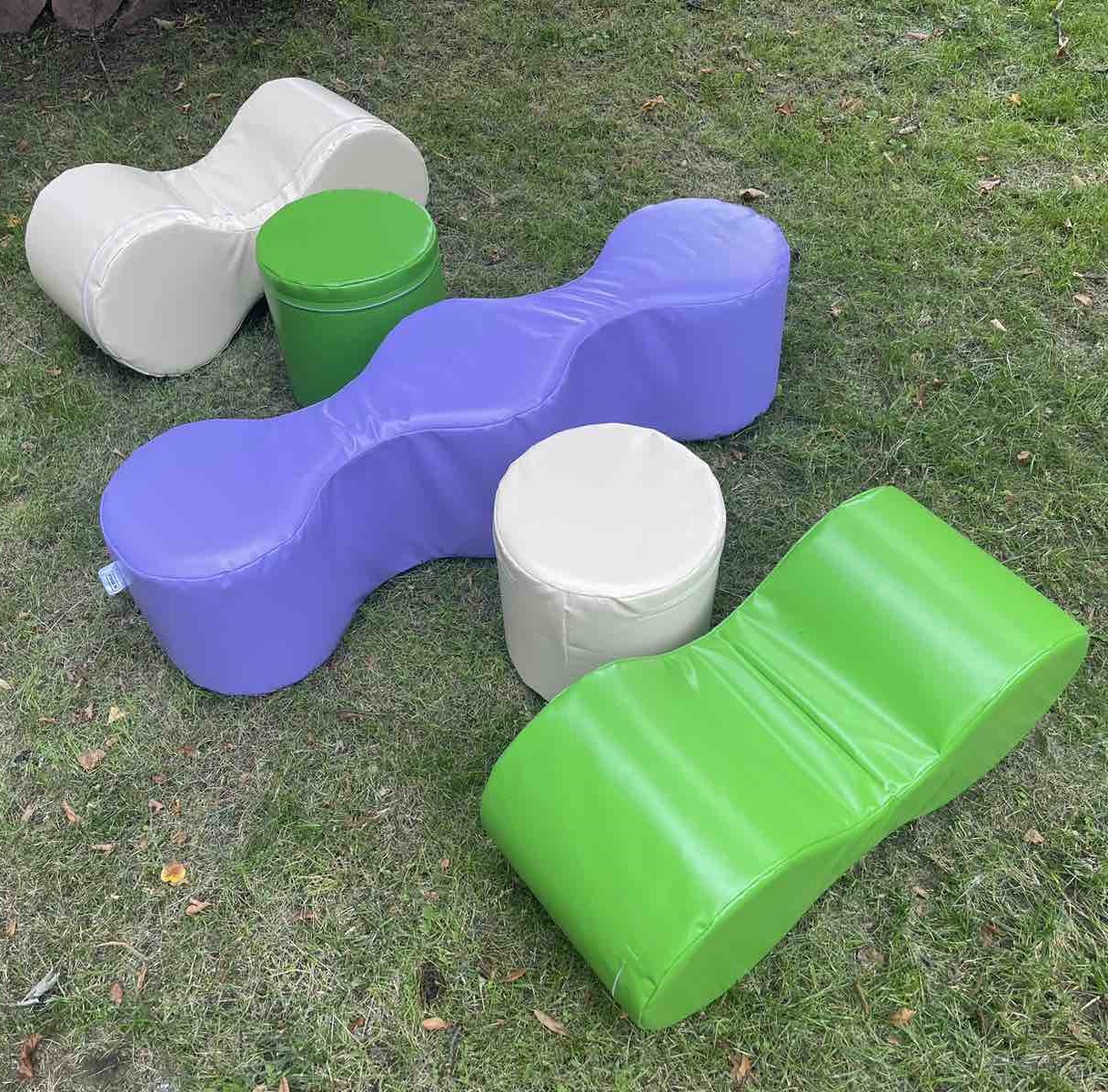 Комплект детских пуфов Зигзаг KIDIGO