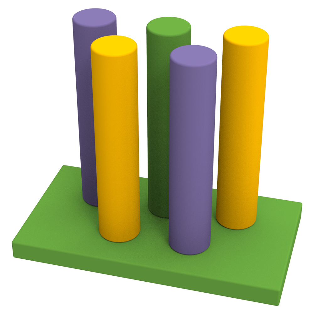 Модульный набор Частокол KIDIGO