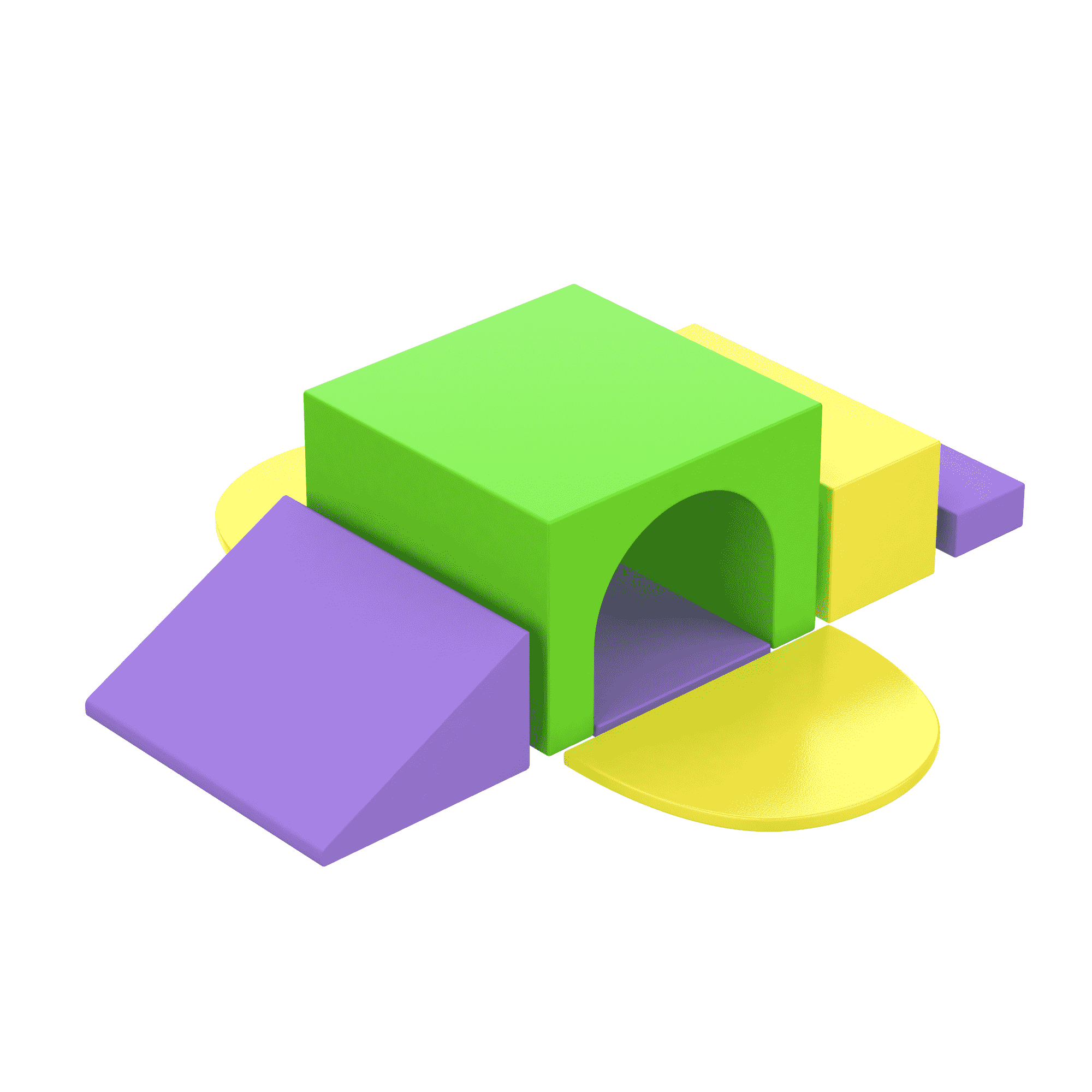 Игровой мягкий набор Тоннель-Скалолаз KIDIGO