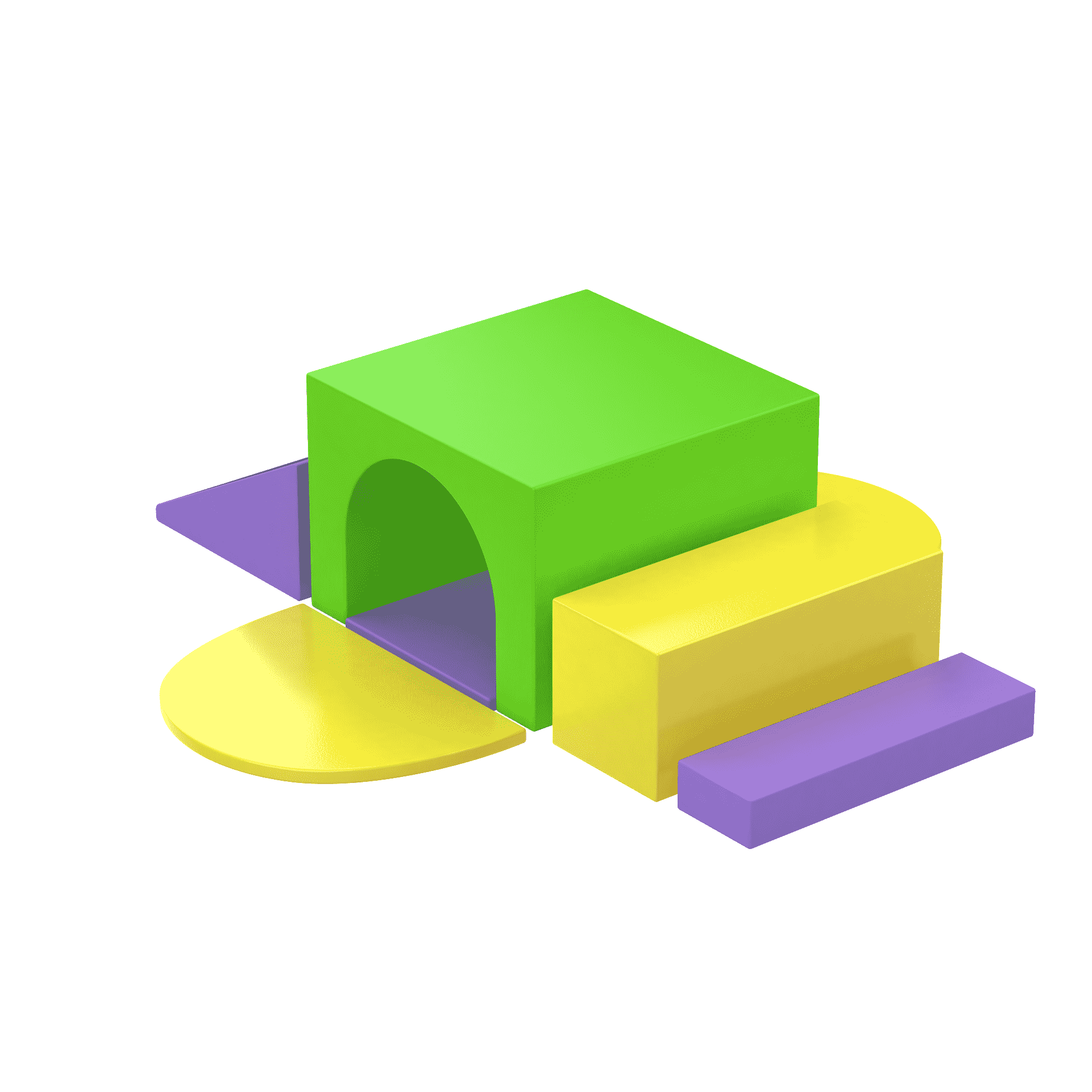 Игровой мягкий набор Тоннель-Скалолаз KIDIGO