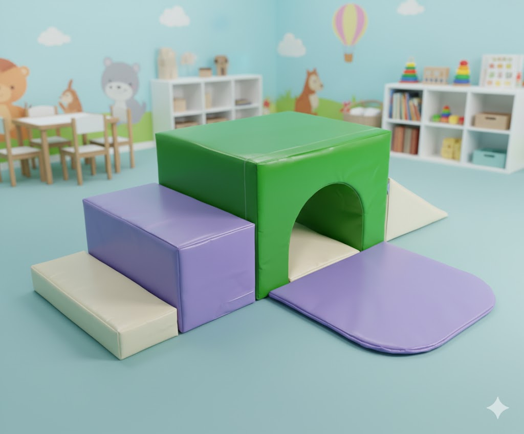 Игровой мягкий набор Тоннель-Скалолаз KIDIGO