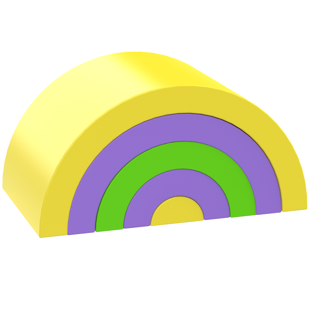 Модульный набор Радуга KIDIGO