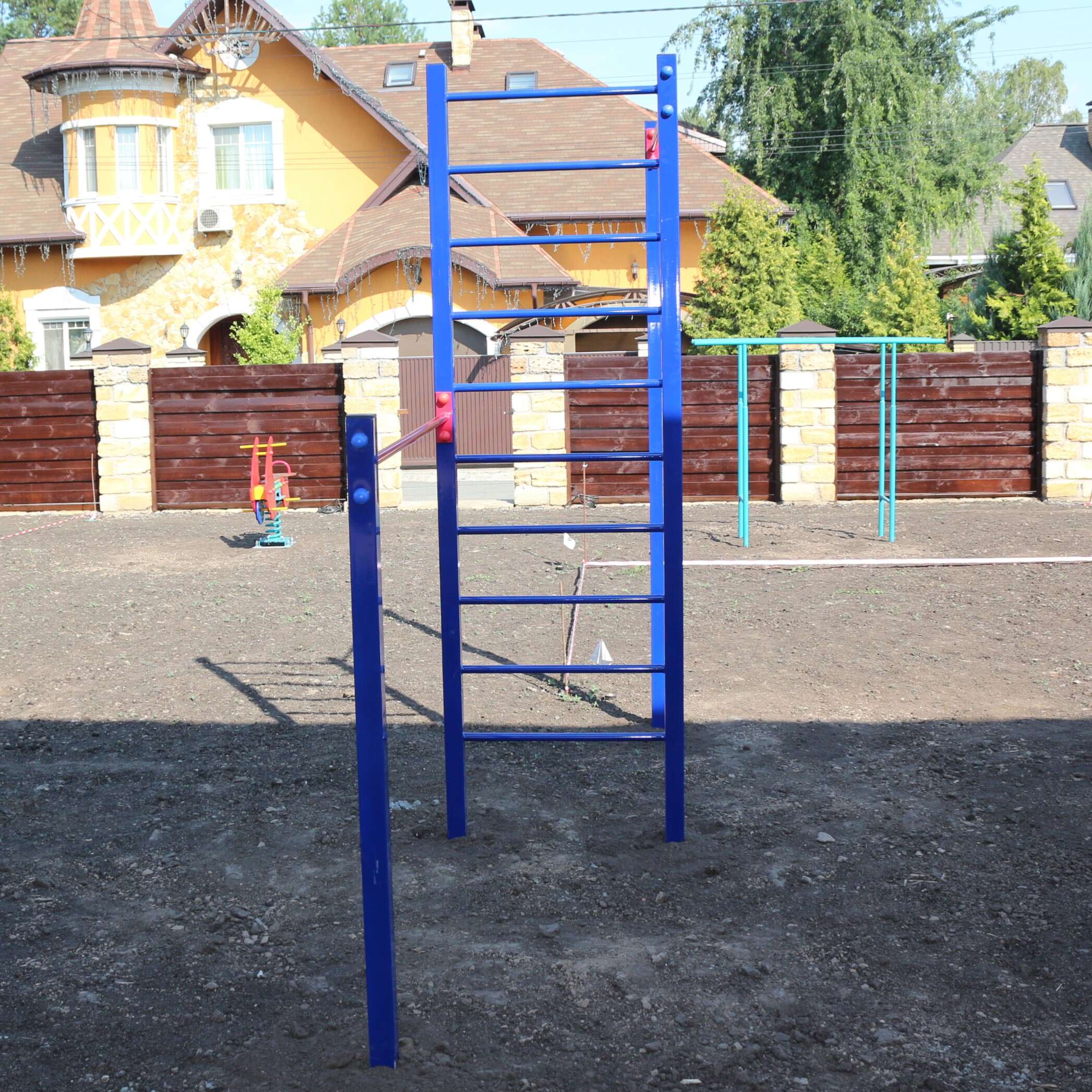 Турник угловой с лестницей KIDIGO