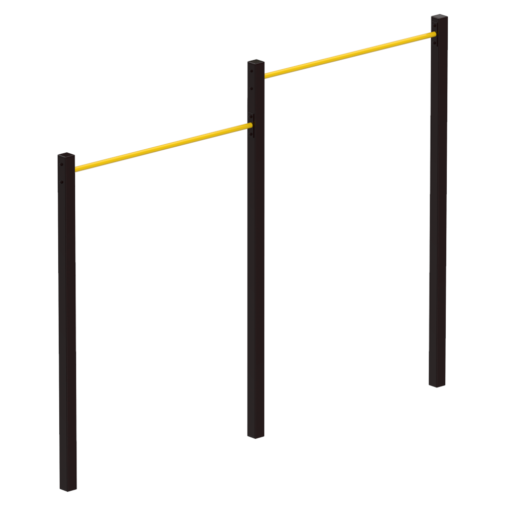 Турник двойной металлический KIDIGO