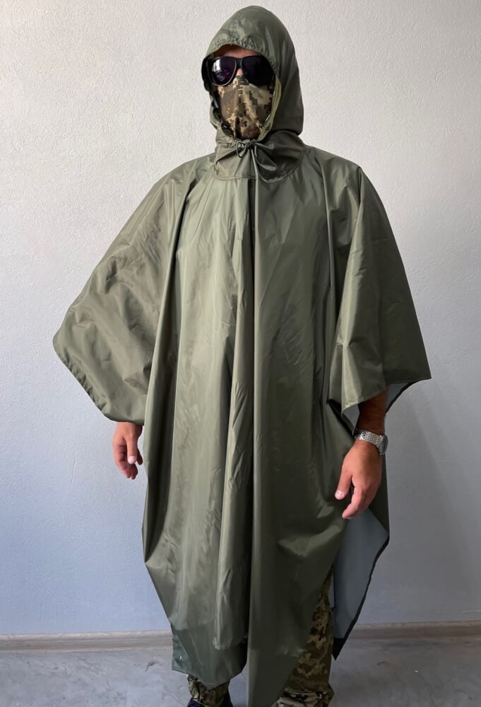 Пончо дождевик