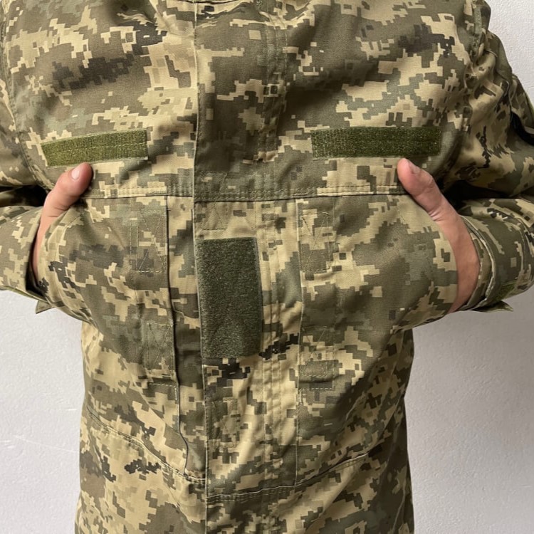 Куртка летняя Пиксель ВСУ Саржа Пиксель ММ14 / Рипстоп Пиксель / Рипстом Мультикам