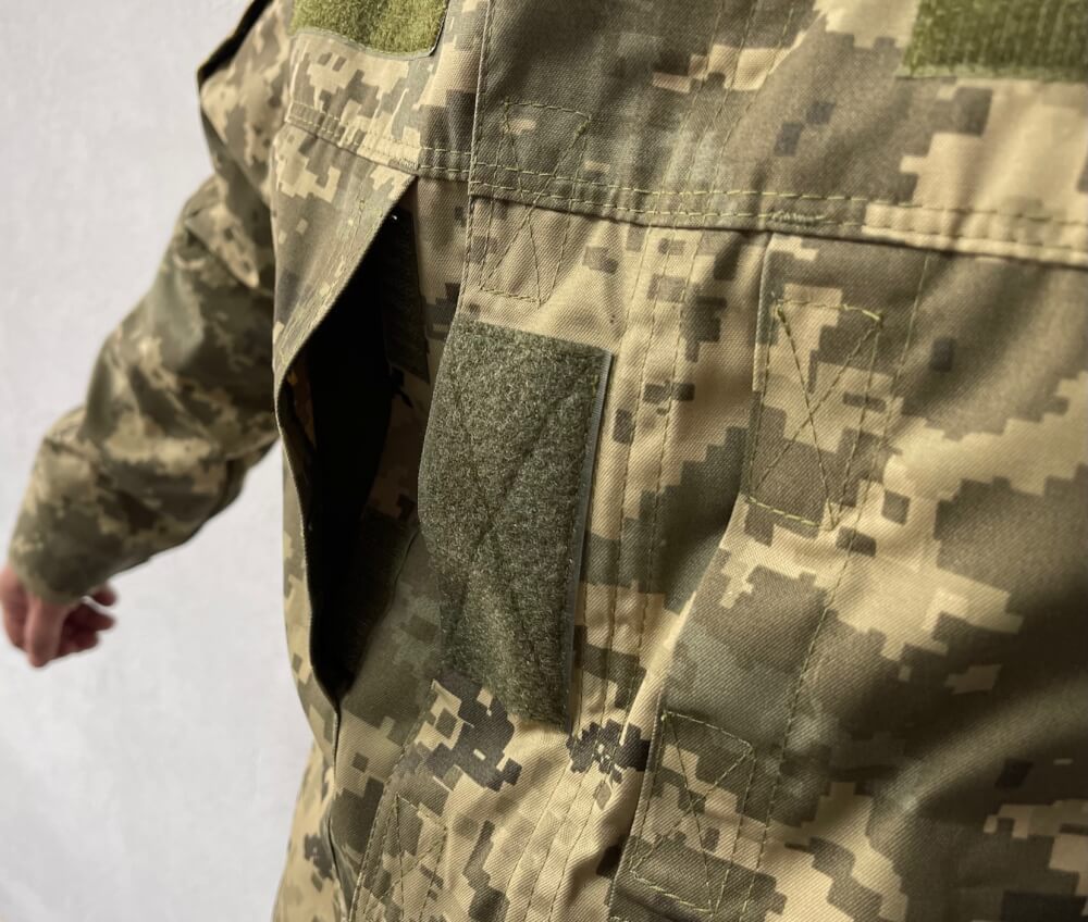Куртка летняя Пиксель ВСУ Саржа Пиксель ММ14 / Рипстоп Пиксель / Рипстом Мультикам