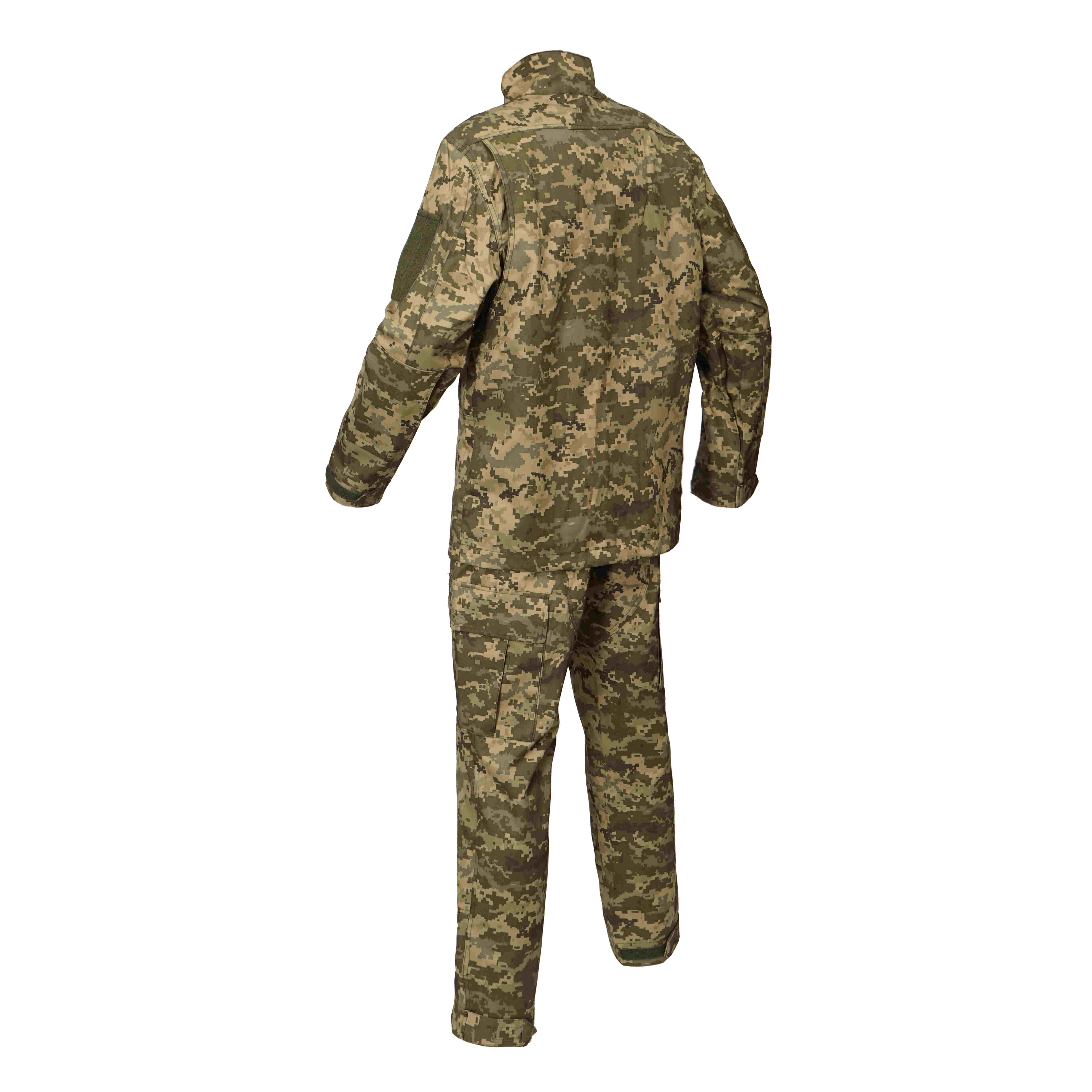 Комплект летний ВСУ Саржа Пиксель ММ14 / Рипстом Мультикам / Рипстоп Пиксель ММ14